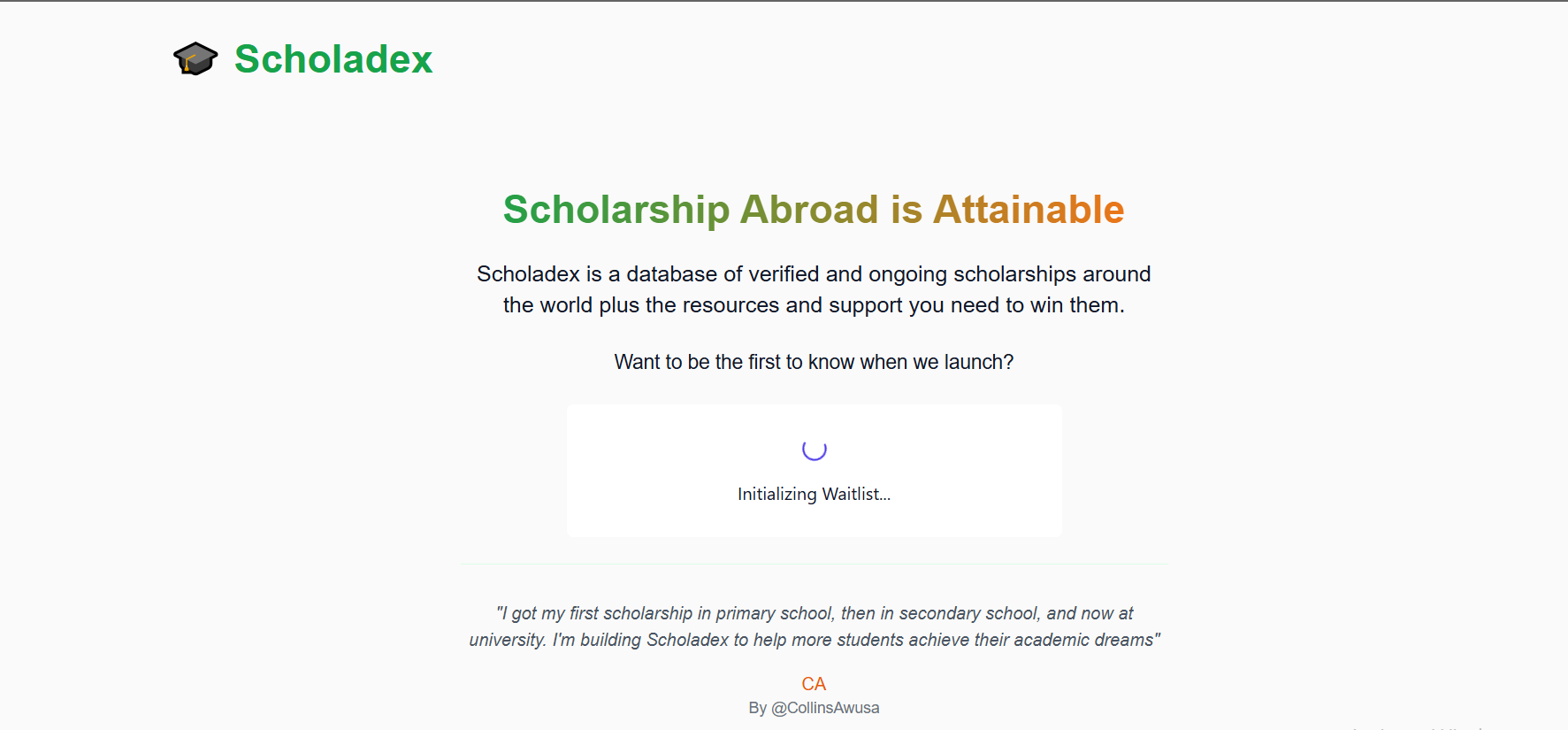 Scholarsheet