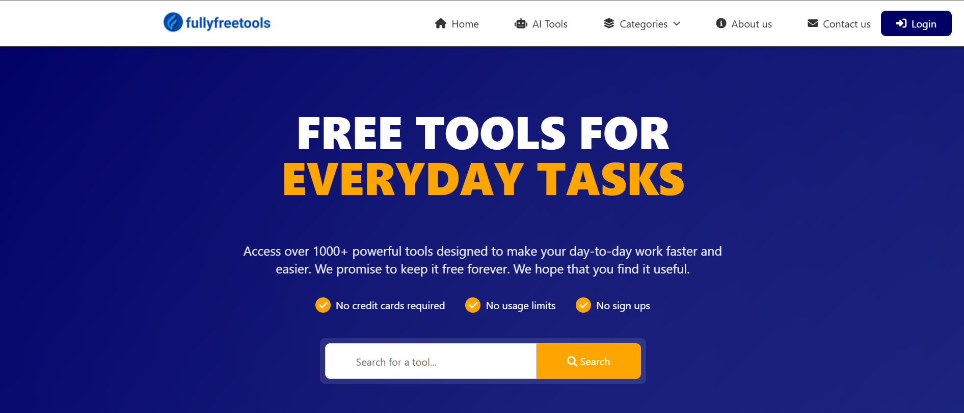 Fullyfreetools